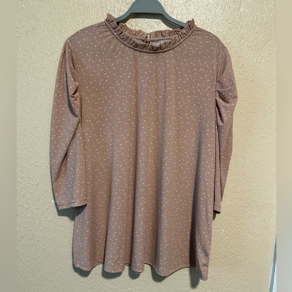 Nordstrom Rack Floral‎ Top Plus Size Stretchy Size 3X